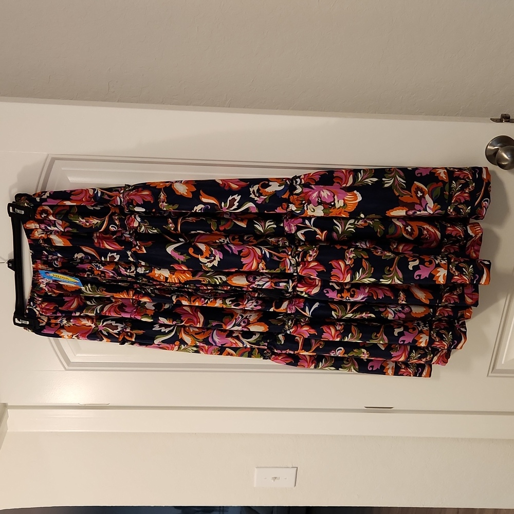 100% art silk skirt/cover up